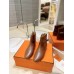 Hermes Neo Ankle Boots in Brown Calfskin Hermes Neo Ankle Boots in Brown Calfskin