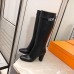 Hermes Story Boots In Black Calfskin Leather Hermes Story Boots In Black Calfskin Leather