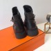 Hermes Veo Ankle Boots In Black Calfskin Hermes Veo Ankle Boots In Black Calfskin