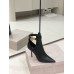 Jimmy Choo Nell Ankle Boots 85mm in Black Leather