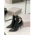 Jimmy Choo Nell Ankle Boots 85mm in Black Leather
