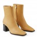 Jimmy Choo Bryelle 65mm Ankle Boots In Beige Leather Jimmy Choo Bryelle 65mm Ankle Boots In Beige Leather