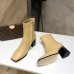 Jimmy Choo Bryelle 65mm Ankle Boots In Beige Leather Jimmy Choo Bryelle 65mm Ankle Boots In Beige Leather