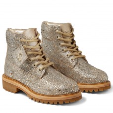 Jimmy Choo JC X TIMBERLAND/F Boots with Crystal Hotfix Jimmy Choo JC X TIMBERLAND/F Boots with Crystal Hotfix