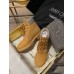 Jimmy Choo JC X Timberland/F Nubuck Leather Boots with Crystal Collar