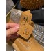 Jimmy Choo JC X Timberland/F Nubuck Leather Boots with Crystal Collar
