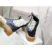 Jimmy Choo Cora Flat Combat Boots In Monogram Jacquard Jimmy Choo Cora Flat Combat Boots In Monogram Jacquard