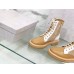 Jimmy Choo Cora Flat Combat Boots In Brown Leather