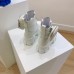Prada Monolith Boots in White Leather and Nylon Fabric Prada Monolith Boots in White Leather and Nylon Fabric