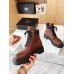 Prada Chelsea Boots in Ebony Leather and Re-Nylon