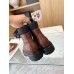 Prada Chelsea Boots in Ebony Leather and Re-Nylon