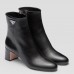 Prada Ankle Boots 55mm in Black Leather Prada Ankle Boots 55mm in Black Leather