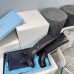 Prada Knee-High Boots 55mm in Black Leather Prada Knee-High Boots 55mm in Black Leather