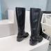 Prada Knee-High Boots 55mm in Black Leather Prada Knee-High Boots 55mm in Black Leather
