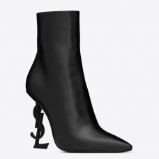 Saint Laurent Opyum Ankle Boots 110MM in Black Leather Saint Laurent Opyum Ankle Boots 110MM in Black Leather