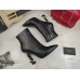 Saint Laurent Opyum Ankle Boots 110MM in Black Leather Saint Laurent Opyum Ankle Boots 110MM in Black Leather