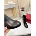 Valentino Heritage Ankle Boot 60mm In Black Calfskin Leather Valentino Heritage Ankle Boot 60mm In Black Calfskin Leather