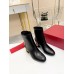Valentino Heritage Ankle Boot 60mm In Black Calfskin Leather Valentino Heritage Ankle Boot 60mm In Black Calfskin Leather