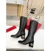 Valentino Heritage Boots 60mm In Black Calfskin Leather Valentino Heritage Boots 60mm In Black Calfskin Leather