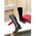 Valentino Heritage Boots 60mm In Black Calfskin Leather Valentino Heritage Boots 60mm In Black Calfskin Leather