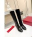 Valentino Heritage Boots 60mm In Black Calfskin Leather Valentino Heritage Boots 60mm In Black Calfskin Leather