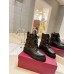 Valentino Vlogo Signature Combat Boots in Noir Toile Iconographe Valentino Vlogo Signature Combat Boots in Noir Toile Iconographe