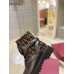 Valentino Vlogo Signature Combat Boots in Noir Toile Iconographe Valentino Vlogo Signature Combat Boots in Noir Toile Iconographe
