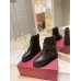Valentino Vlogo Signature Combat Boots in Noir Toile Iconographe Valentino Vlogo Signature Combat Boots in Noir Toile Iconographe