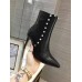 Valentino Black Rockstud Heeled Ankle Boots 85mm Valentino Black Rockstud Heeled Ankle Boots 85mm