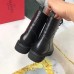Valentino Black Leather VLogo Combat Boots Valentino Black Leather VLogo Combat Boots