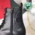 Valentino Black Leather VLogo Combat Boots Valentino Black Leather VLogo Combat Boots