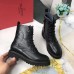 Valentino Black Leather VLogo Combat Boots Valentino Black Leather VLogo Combat Boots