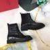 Valentino Black Leather VLogo Combat Boots Valentino Black Leather VLogo Combat Boots