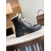 Valentino VLogo Combat Boots with Shearling Lining Valentino VLogo Combat Boots with Shearling Lining