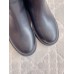 Valentino Garavani VLogo Locke Ankle Boots in Black Leather