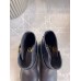 Valentino Garavani VLogo Locke Ankle Boots in Black Leather