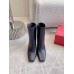 Valentino VLogo The Bold Edition Ankle Boots 70mm in Black Calfskin Valentino VLogo The Bold Edition Ankle Boots 70mm in Black Calfskin