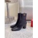 Valentino VLogo The Bold Edition Ankle Boots 70mm in Black Calfskin Valentino VLogo The Bold Edition Ankle Boots 70mm in Black Calfskin