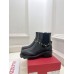 Valentino Beatle Rockstud Boots 55mm in Black Leather Valentino Beatle Rockstud Boots 55mm in Black Leather
