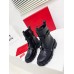 Valentino Black Roman Stud Combat Boots with Tonal Studs Valentino Black Roman Stud Combat Boots with Tonal Studs