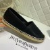 Saint Laurent Monogram Espadrilles In Black Lambskin Saint Laurent Monogram Espadrilles In Black Lambskin