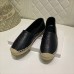 Saint Laurent Monogram Espadrilles In Black Lambskin Saint Laurent Monogram Espadrilles In Black Lambskin