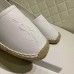 Saint Laurent Monogram Espadrilles In White Lambskin Saint Laurent Monogram Espadrilles In White Lambskin