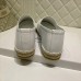 Saint Laurent Monogram Espadrilles In White Lambskin Saint Laurent Monogram Espadrilles In White Lambskin