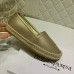 Saint Laurent Monogram Espadrilles In Gold Lambskin Saint Laurent Monogram Espadrilles In Gold Lambskin