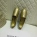 Saint Laurent Monogram Espadrilles In Gold Lambskin Saint Laurent Monogram Espadrilles In Gold Lambskin