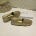 Saint Laurent Monogram Espadrilles In Gold Lambskin Saint Laurent Monogram Espadrilles In Gold Lambskin