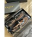 Alaia Ballet Flats in Black Mesh with Patent Leather Alaia Ballet Flats in Black Mesh with Patent Leather