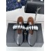 Alaia Ballet Flats in Black Leather with Metalic Pebbles Alaia Ballet Flats in Black Leather with Metalic Pebbles