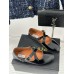 Alaia Criss Cross Ballet Flats in Black Leather Alaia Criss Cross Ballet Flats in Black Leather